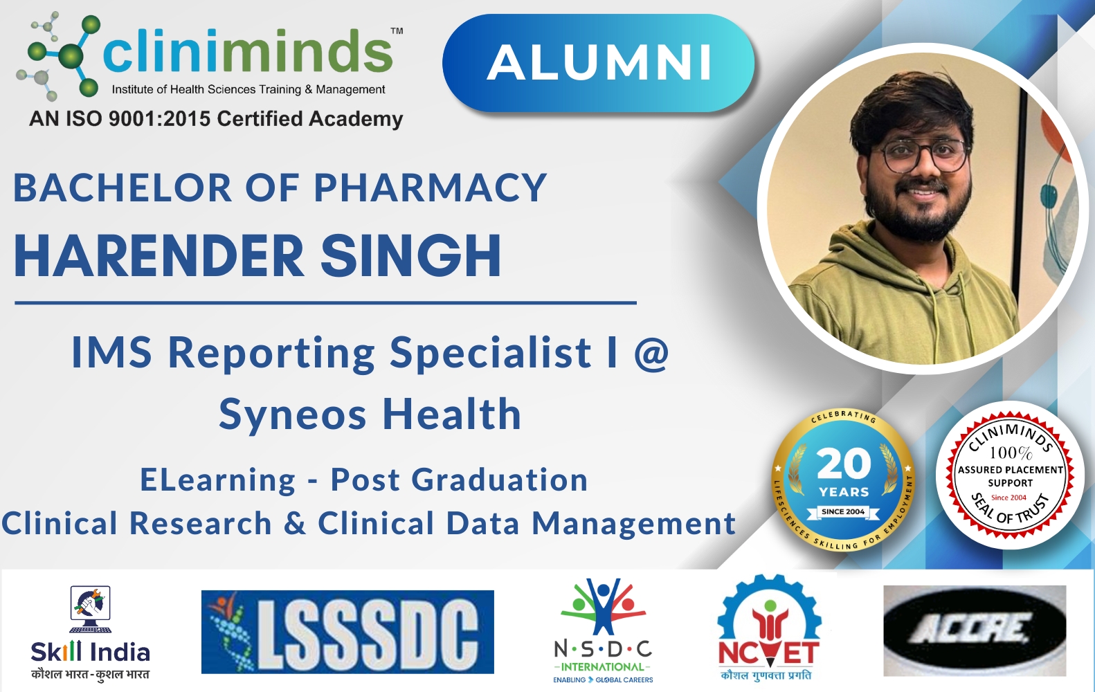 Cliniminds Drug Regulatory Affairs Placements